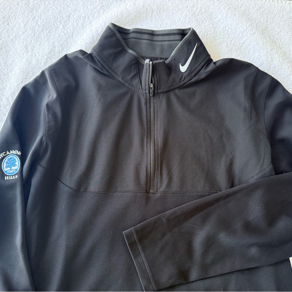 Nike Golf Black Q Zip Pullover